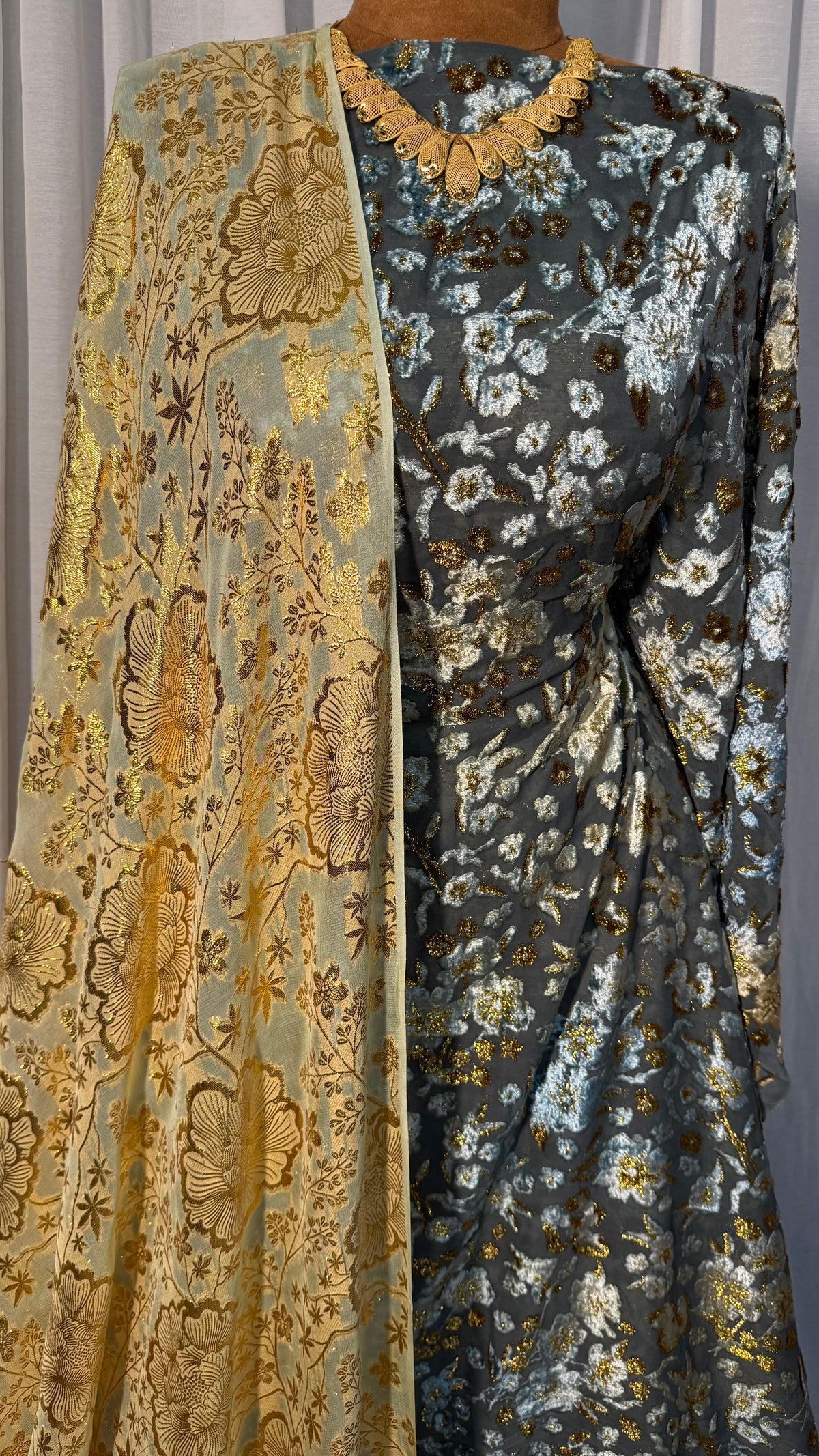 MAQBAL - GREY/BLUE