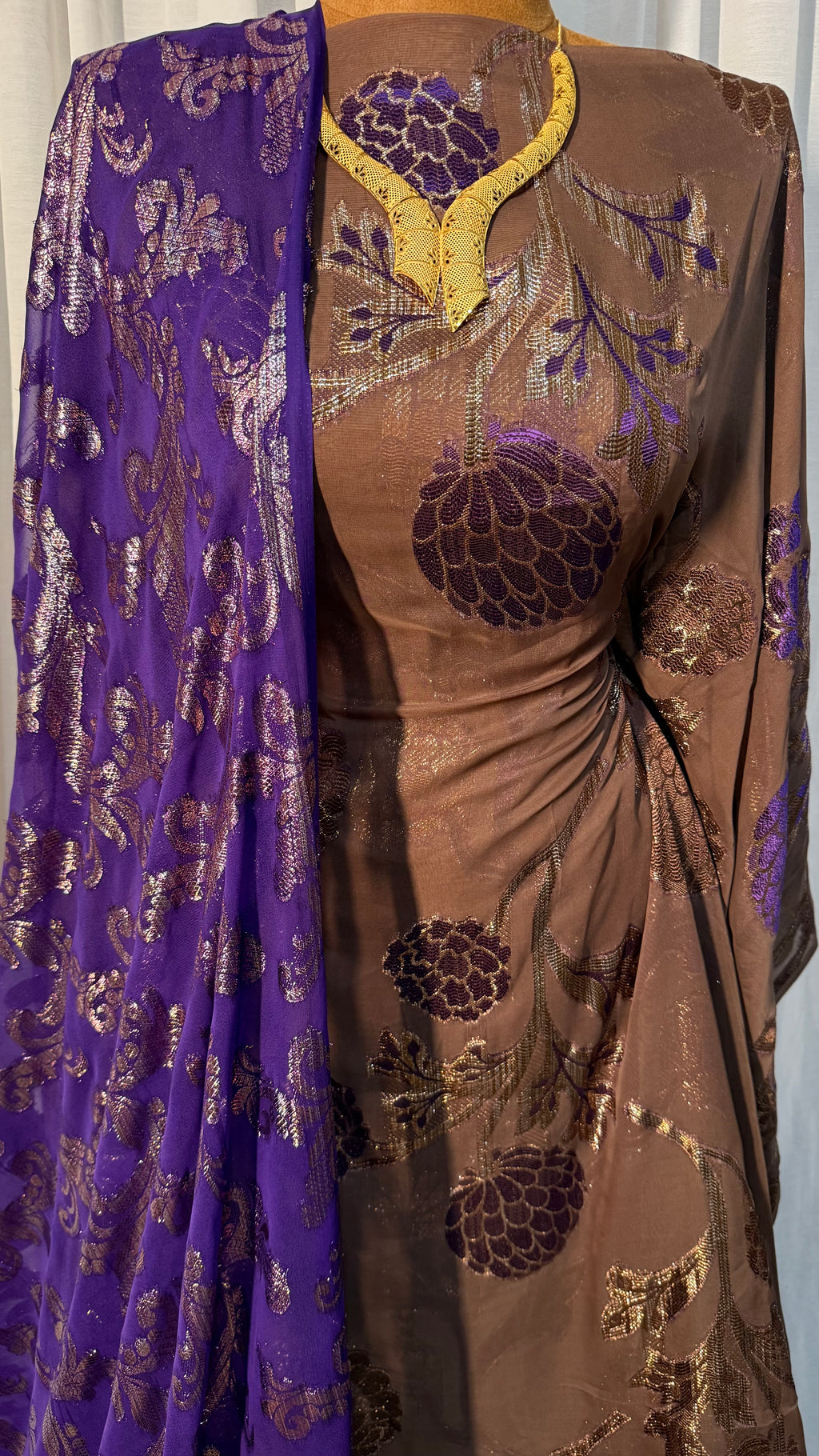 FARANSAWI - BROWN/PURPLE