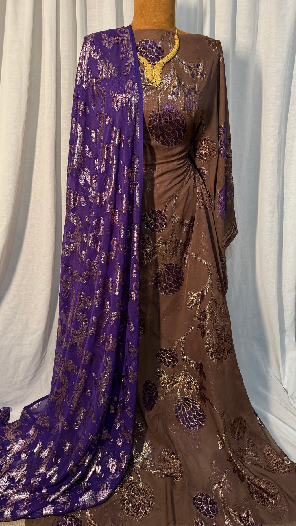 FARANSAWI - BROWN/PURPLE