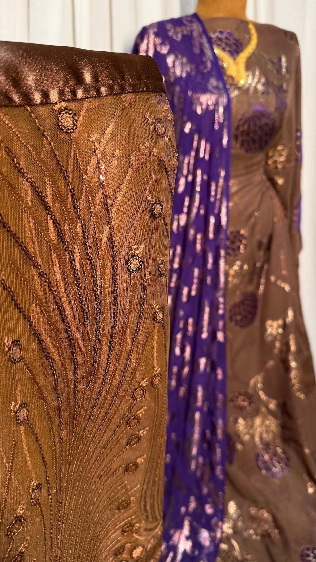 FARANSAWI - BROWN/PURPLE