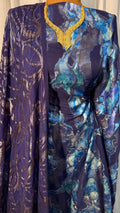 FARANSAWI -NAVY BLUE / DEEP PURPLE